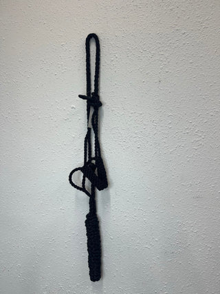 Cashel Braided Black Mule Tape Halter HTR-BMTH-BLA-HALTER-Equibrand-Lucky J Boots & More, Women's, Men's, & Kids Western Store Located in Carthage, MO