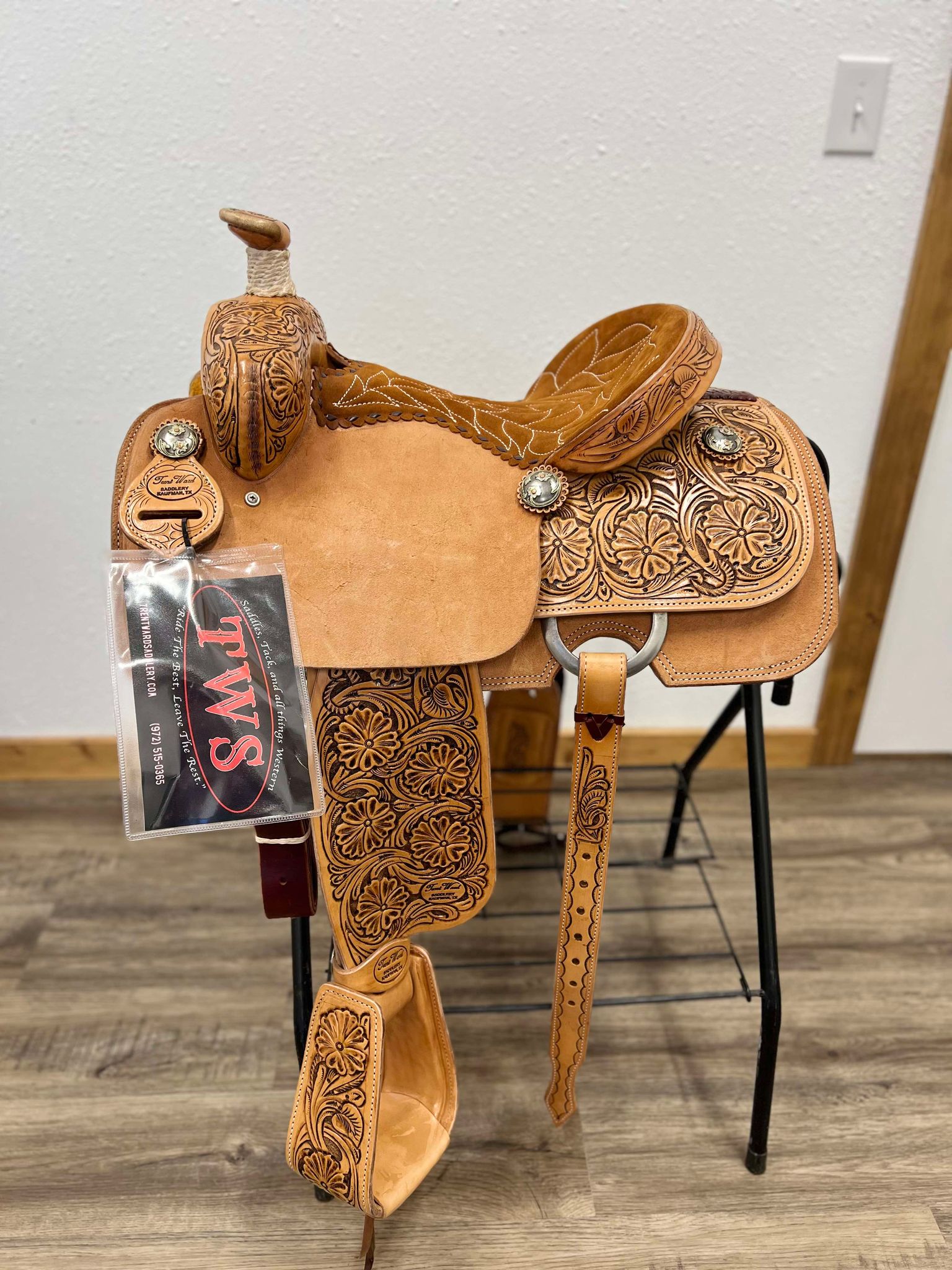 Trent Ward Team Roping Saddle ISTR247-24-Saddle-Trent Ward-Lucky J Boots & More, Women's, Men's, & Kids Western Store Located in Carthage, MO