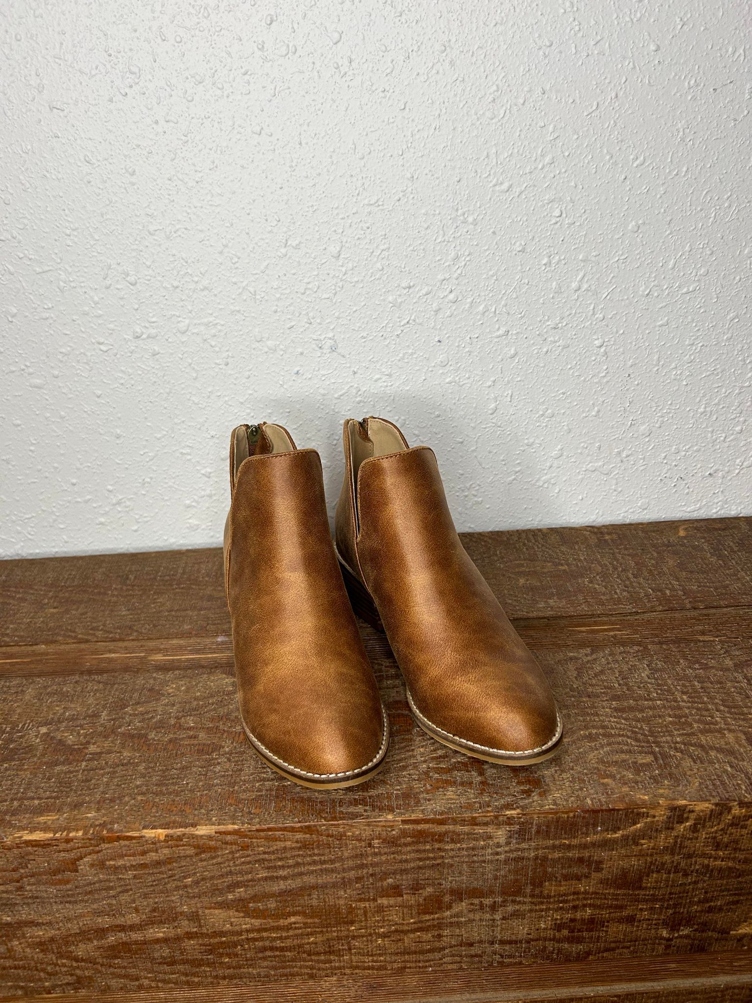 Boutique Vanish Booties in Cognac-Women's Booties-Corkys Footwear-Lucky J Boots & More, Women's, Men's, & Kids Western Store Located in Carthage, MO