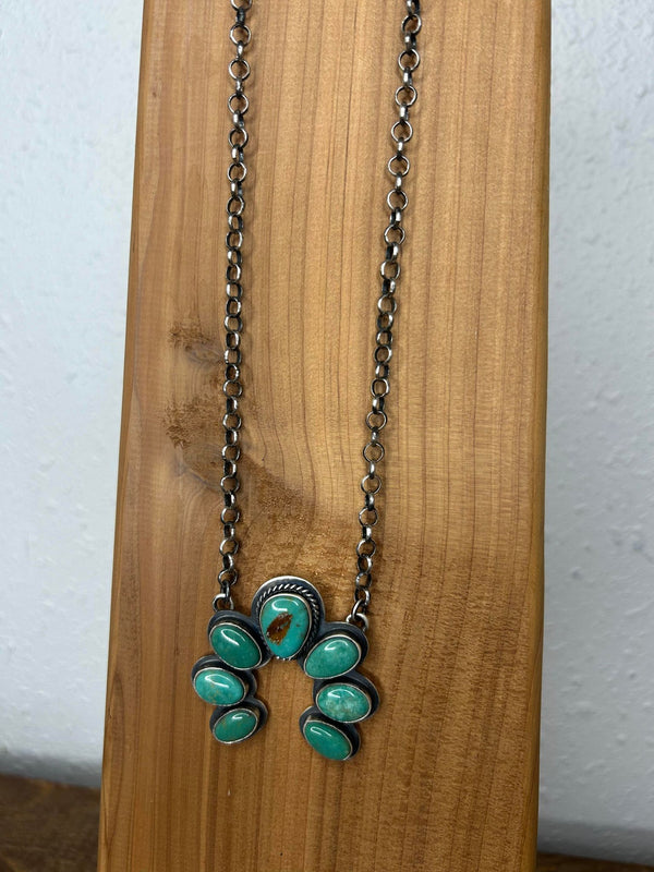 Elliana Necklace-Necklaces-LJ Turquoise-Lucky J Boots & More, Women's, Men's, & Kids Western Store Located in Carthage, MO