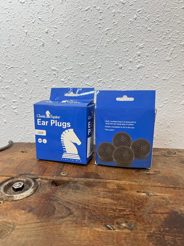 CEEP Ball Ear Plugs Classic Equine-earplugs-Equibrand-Lucky J Boots & More, Women's, Men's, & Kids Western Store Located in Carthage, MO