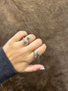 Melony Ring-Rings-LJ Turquoise-Lucky J Boots & More, Women's, Men's, & Kids Western Store Located in Carthage, MO