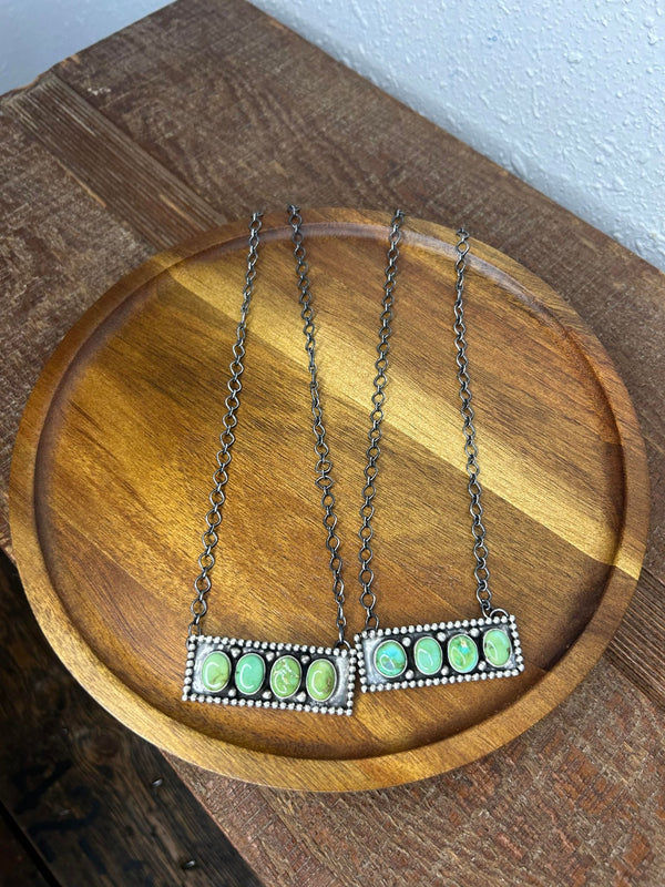 Reagan Necklace-Necklaces-LJ Turquoise-Lucky J Boots & More, Women's, Men's, & Kids Western Store Located in Carthage, MO