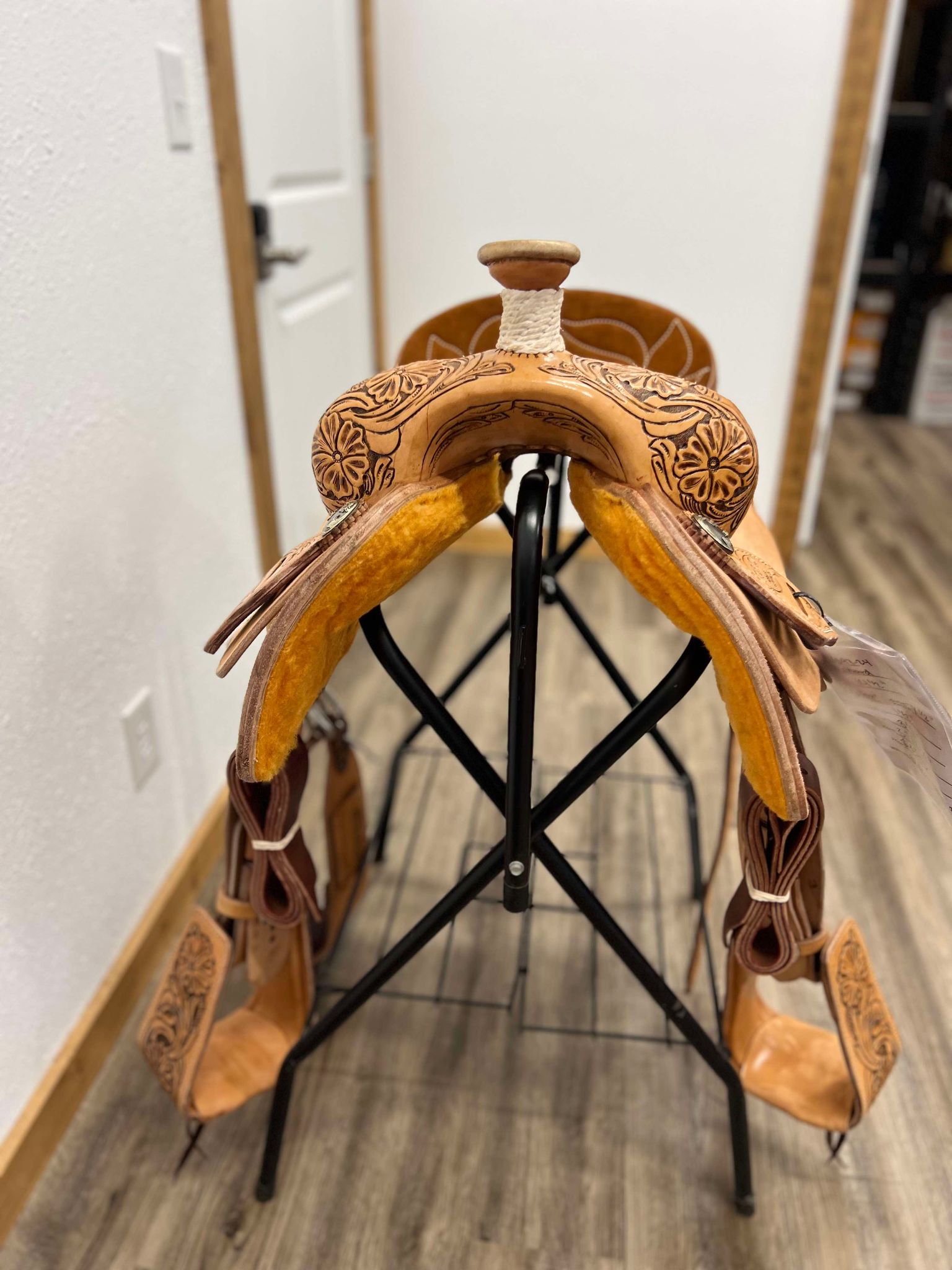 Trent Ward Team Roping Saddle ISTR247-24-Saddle-Trent Ward-Lucky J Boots & More, Women's, Men's, & Kids Western Store Located in Carthage, MO