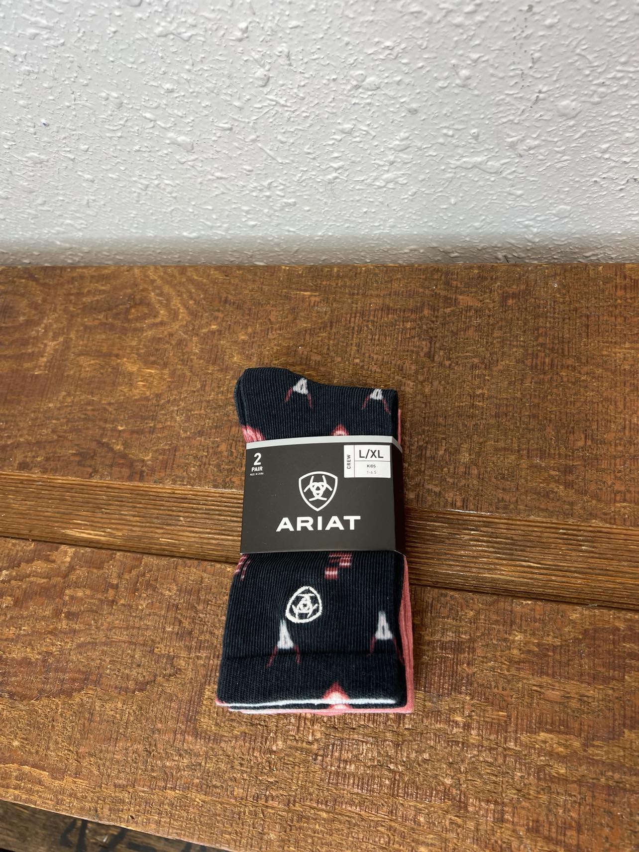 Ariat Horse Love Kids Classics Crew Socks 3718-Socks-Nester Hosiery, LLC-Lucky J Boots & More, Women's, Men's, & Kids Western Store Located in Carthage, MO