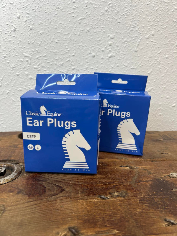 CEEP Ball Ear Plugs Classic Equine-earplugs-Equibrand-Lucky J Boots & More, Women's, Men's, & Kids Western Store Located in Carthage, MO