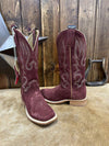 Women's Hyer Augusta Burgundy Roughout Boot-Women's Boots-HYER Boots-Lucky J Boots & More, Women's, Men's, & Kids Western Store Located in Carthage, MO