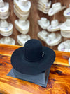 Rodeo King 100X Black Felt Hat-Felt Cowboy Hats-Rodeo King-Lucky J Boots & More, Women's, Men's, & Kids Western Store Located in Carthage, MO