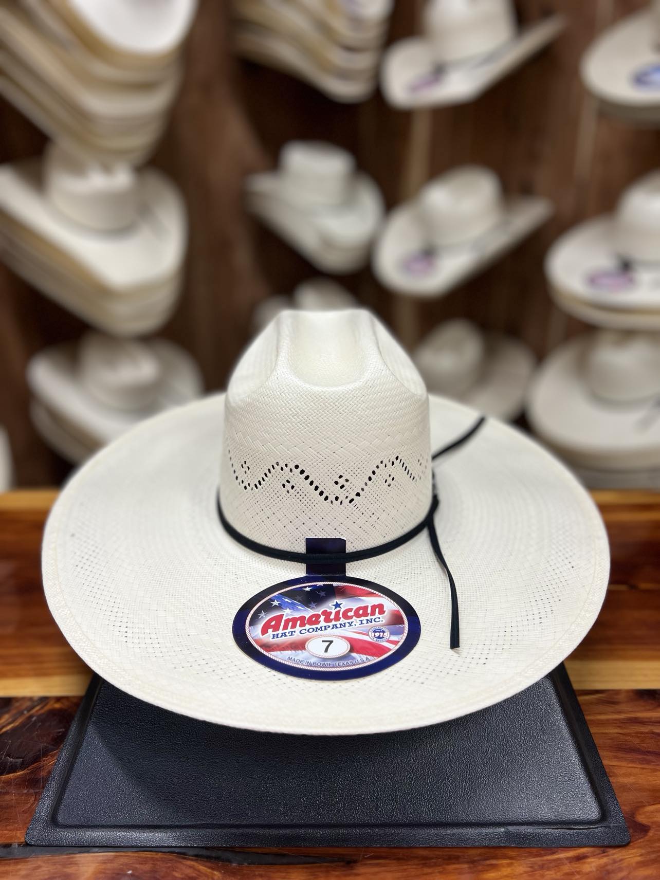 American 7420 S-117 Straw Hat 4.5