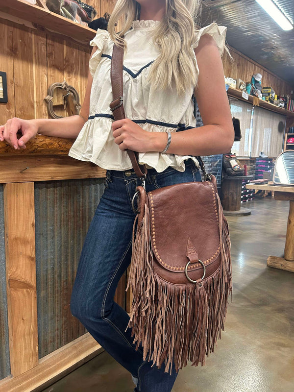 STS Indie Saddle Bag-Crossbody bag-Carrol STS Ranchwear-Lucky J Boots & More, Women's, Men's, & Kids Western Store Located in Carthage, MO