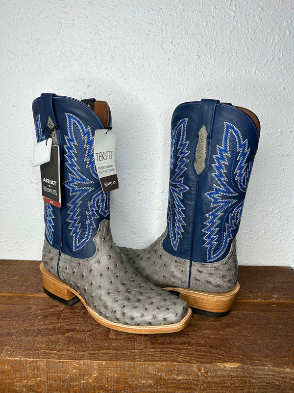 Futurity Ariat Ostrich Cowboy Boots Mns Futurity Outlaw Cowboy
