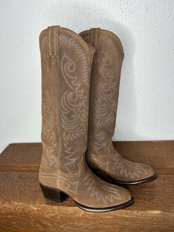 Women's Hyer Kinsley Tan Boots-Women's Boots-HYER Boots-Lucky J Boots & More, Women's, Men's, & Kids Western Store Located in Carthage, MO