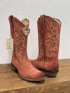 Women's Ariat Jukebox Western Boot in Cayenne Suede-Women's Boots-Ariat-Lucky J Boots & More, Women's, Men's, & Kids Western Store Located in Carthage, MO