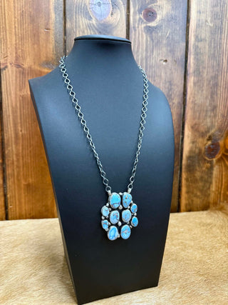 Margot Necklace-Necklaces-LJ Turquoise-Lucky J Boots & More, Women's, Men's, & Kids Western Store Located in Carthage, MO