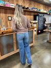 Women's Jackie High Rise Wide Leg Trouser by Stetson-Women's Denim-Stetson-Lucky J Boots & More, Women's, Men's, & Kids Western Store Located in Carthage, MO