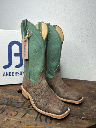 Men's Anderson Bean Rust Safari Giraffe Boot-Men's Boots-Anderson Bean-Lucky J Boots & More, Women's, Men's, & Kids Western Store Located in Carthage, MO