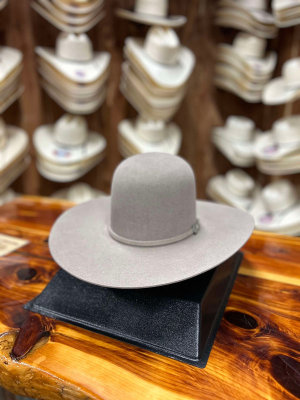 Rodeo King 100X Natural Felt Hat-Felt Cowboy Hats-Rodeo King-Lucky J Boots & More, Women's, Men's, & Kids Western Store Located in Carthage, MO