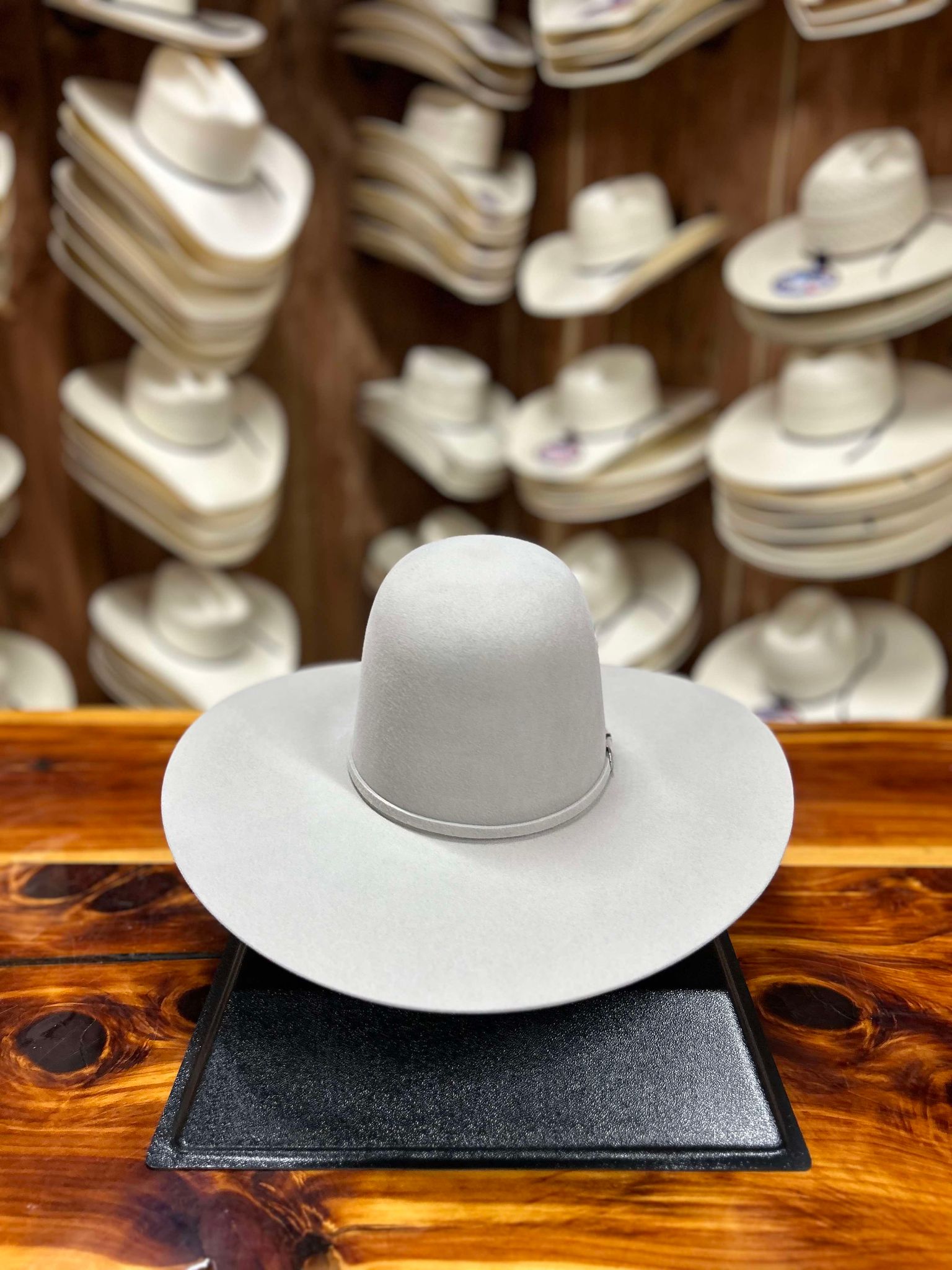 Rodeo King 10X Silver Belly Felt Hat-Felt Cowboy Hats-Rodeo King-Lucky J Boots & More, Women's, Men's, & Kids Western Store Located in Carthage, MO