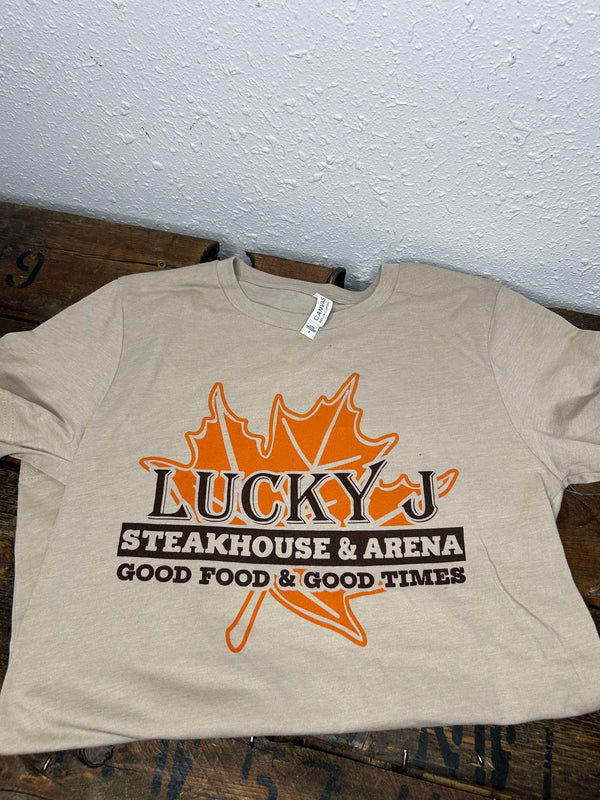 LJ Specialty T-Shirts-Short Sleeves-Embassy-Lucky J Boots & More, Women's, Men's, & Kids Western Store Located in Carthage, MO