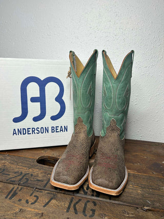 Men's Anderson Bean Rust Safari Giraffe Boot-Men's Boots-Anderson Bean-Lucky J Boots & More, Women's, Men's, & Kids Western Store Located in Carthage, MO