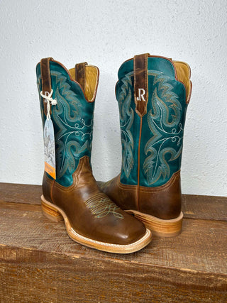 Women's R. Watson Azure Cowhide Boot-Women's Boots-R. Watson-Lucky J Boots & More, Women's, Men's, & Kids Western Store Located in Carthage, MO