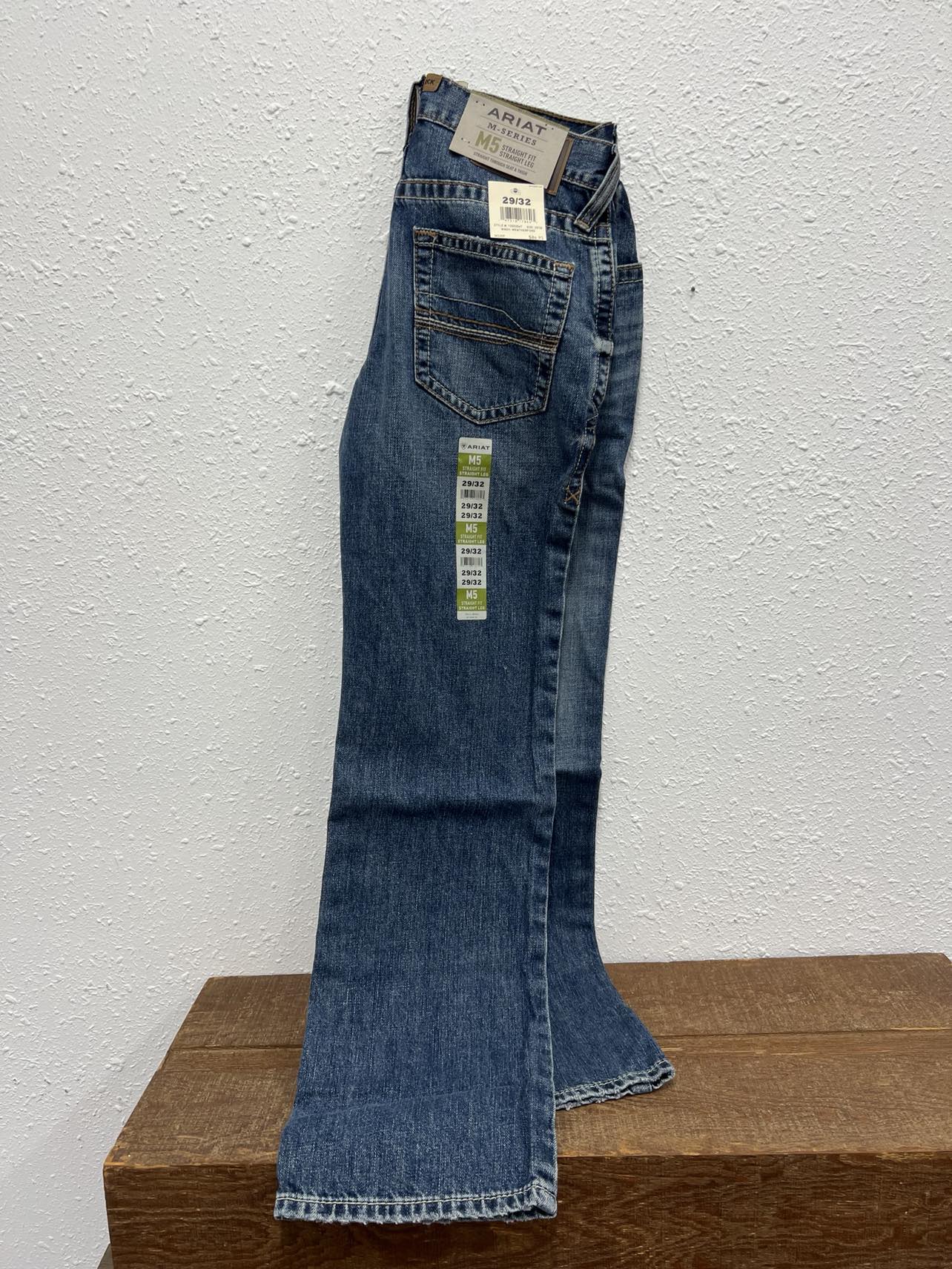 Men's Ariat M5 Smokey Straight Leg Jeans-Men's Denim-Ariat-Lucky J Boots & More, Women's, Men's, & Kids Western Store Located in Carthage, MO