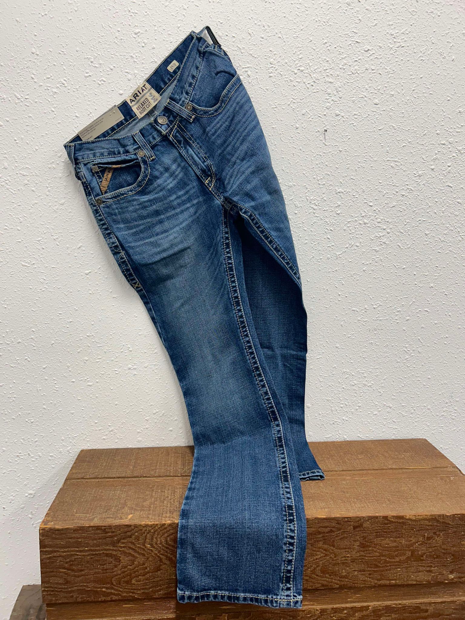 Men's Ariat M4 Nate Bootcut Jeans-Men's Denim-Ariat-Lucky J Boots & More, Women's, Men's, & Kids Western Store Located in Carthage, MO