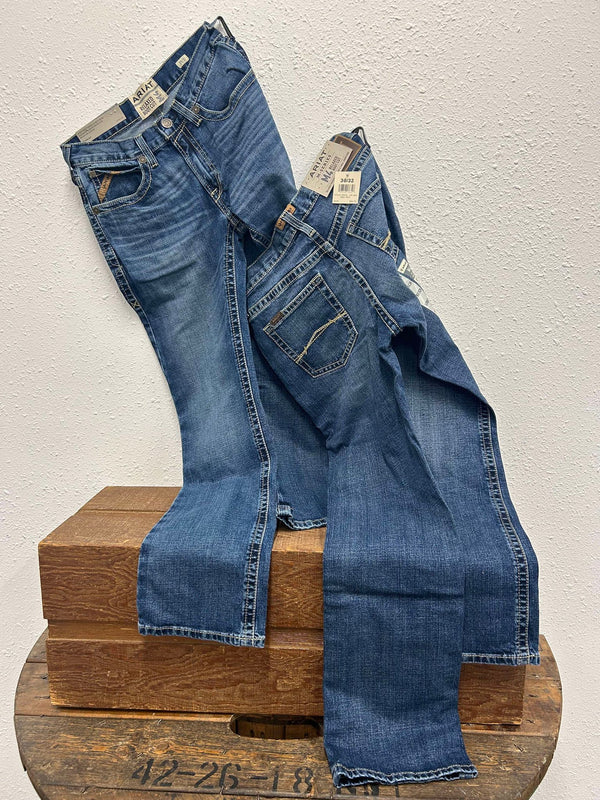 Men's Ariat M4 Nate Bootcut Jeans-Men's Denim-Ariat-Lucky J Boots & More, Women's, Men's, & Kids Western Store Located in Carthage, MO