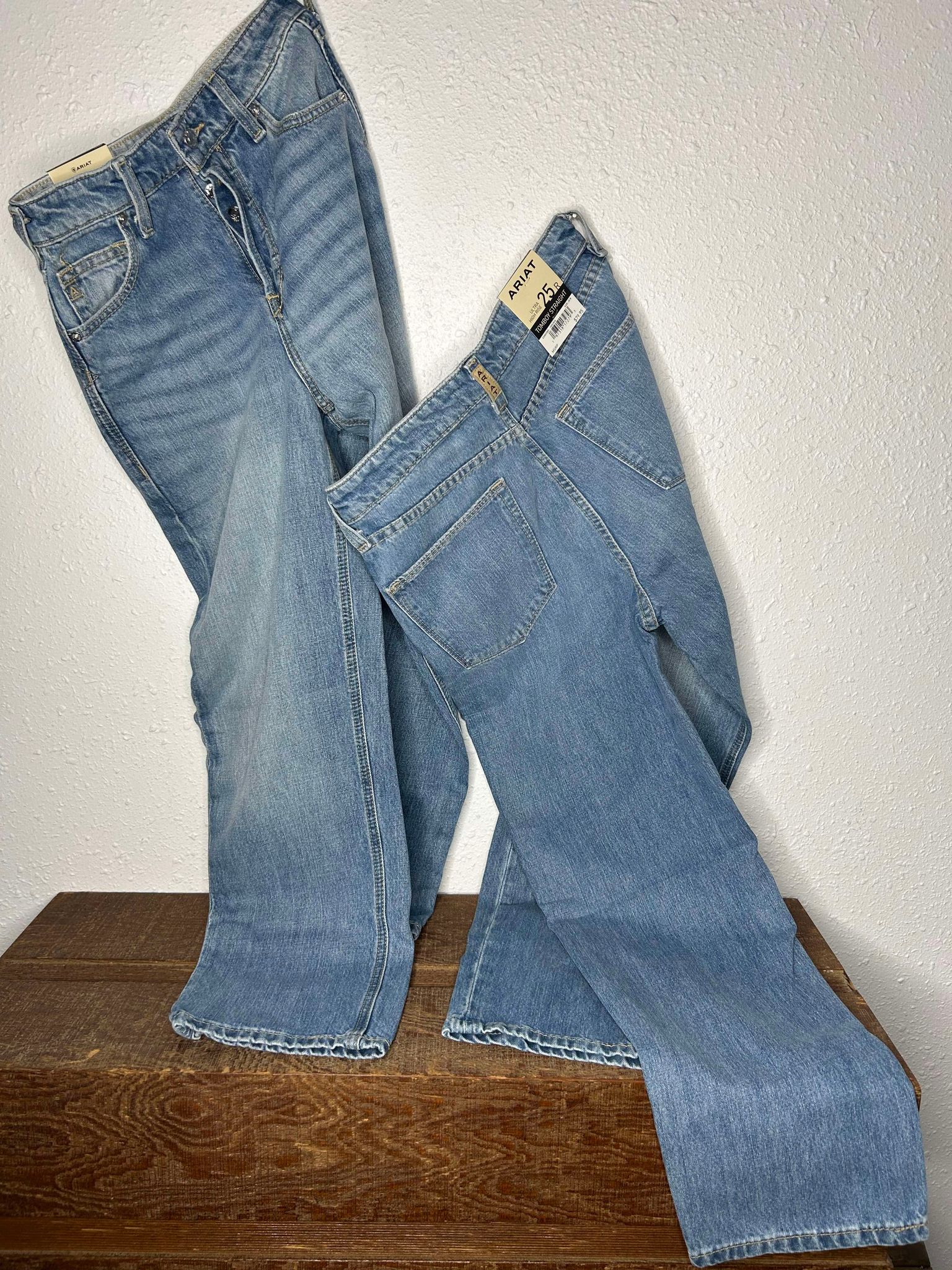 Women's Ariat Chelsea Ultra High Rise Tomboy Jeans-Women's Denim-Ariat-Lucky J Boots & More, Women's, Men's, & Kids Western Store Located in Carthage, MO