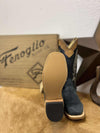 Women's Fenoglio Navy Roughout w/ Lavish Navy Boots-Women's Boots-Fenoglio Boots-Lucky J Boots & More, Women's, Men's, & Kids Western Store Located in Carthage, MO