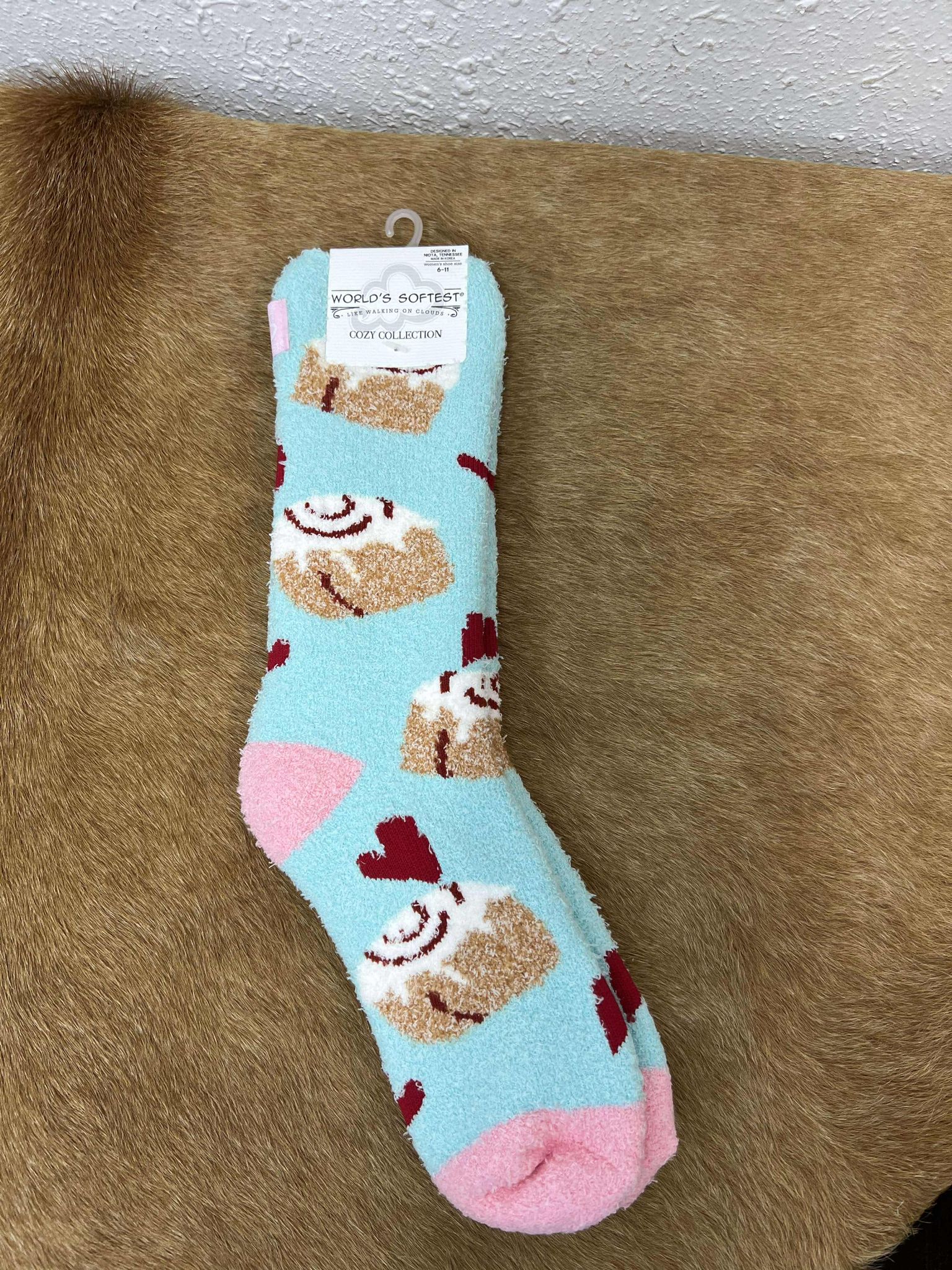 Holiday Cozy Crew Socks-Socks-World's Softest Socks-Lucky J Boots & More, Women's, Men's, & Kids Western Store Located in Carthage, MO