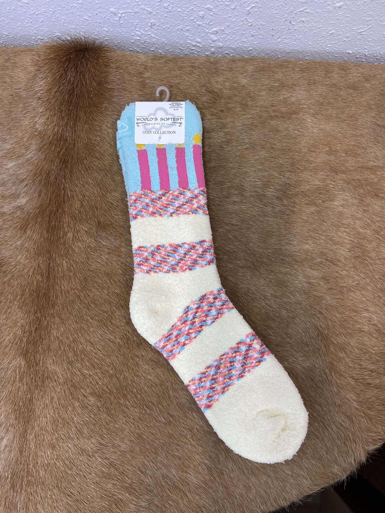 Holiday Cozy Crew Socks-Socks-World's Softest Socks-Lucky J Boots & More, Women's, Men's, & Kids Western Store Located in Carthage, MO