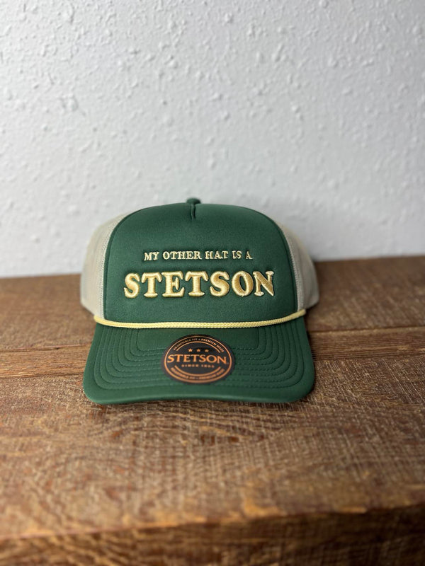 Stetson Trucker Caps-Caps-Stetson-Lucky J Boots & More, Women's, Men's, & Kids Western Store Located in Carthage, MO