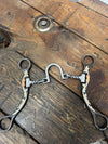 TBBIT37SS34 - Floral Scroll Tool Box Straight Shank Bit with Twisted Wire Port-Bits-Equibrand-Lucky J Boots & More, Women's, Men's, & Kids Western Store Located in Carthage, MO