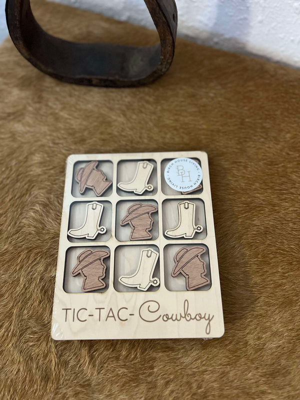 Kids Tic-Tac-Toe Boards-Toys-Birch House Living-Lucky J Boots & More, Women's, Men's, & Kids Western Store Located in Carthage, MO