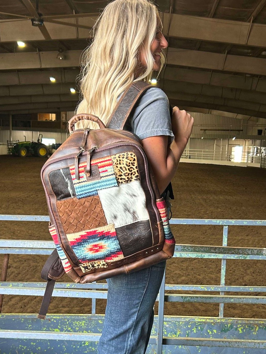 STS Chaynee Mountain Backpack-Backpacks-Carrol STS Ranchwear-Lucky J Boots & More, Women's, Men's, & Kids Western Store Located in Carthage, MO