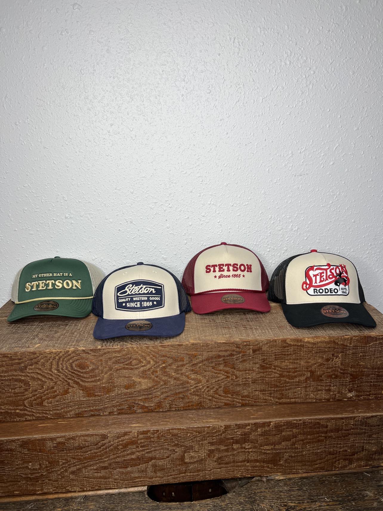 Stetson Trucker Caps-Caps-Stetson-Lucky J Boots & More, Women's, Men's, & Kids Western Store Located in Carthage, MO