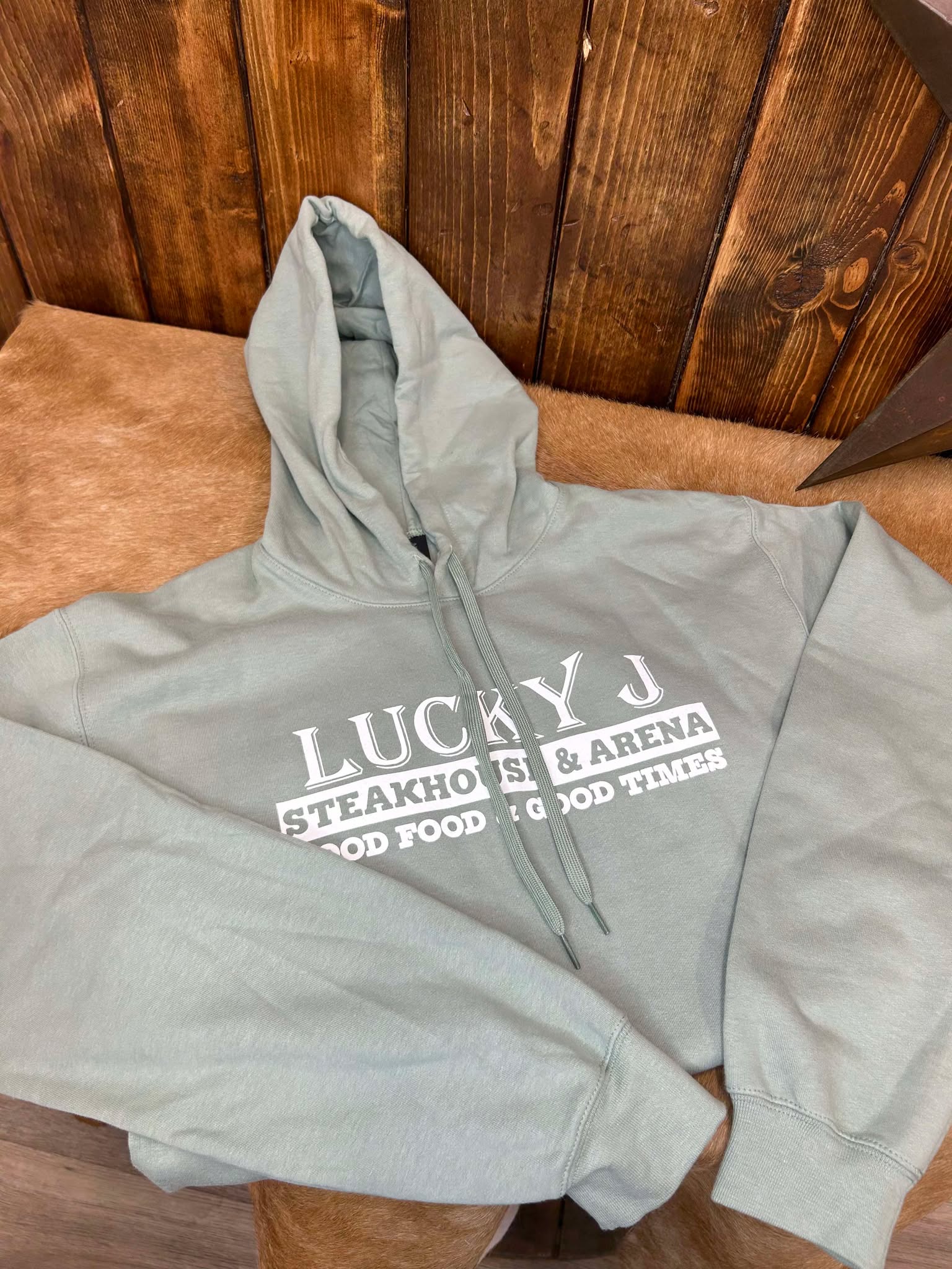 LJ Hoodie-Hoodies-The Dugout-Lucky J Boots & More, Women's, Men's, & Kids Western Store Located in Carthage, MO