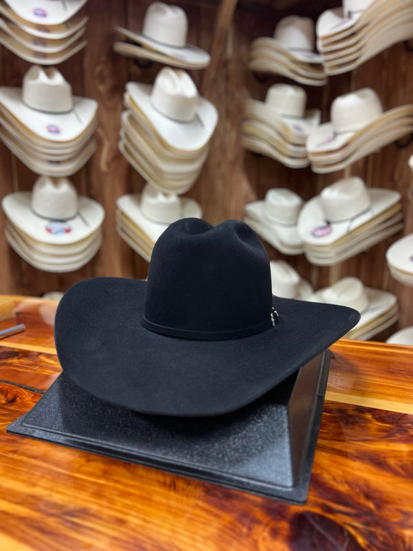 20X Black Gold Beaver Resistol 4 1/2" Brim Felt Cowboy Hat-Felt Cowboy Hats-Resistol-Lucky J Boots & More, Women's, Men's, & Kids Western Store Located in Carthage, MO