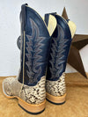 Men's Horse Power Python Black Mink & Blue Jeans Texas Boots-Men's Boots-Horse Power-Lucky J Boots & More, Women's, Men's, & Kids Western Store Located in Carthage, MO