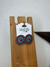 West & CO Round Post Earrings-Earrings-WEST & CO-Lucky J Boots & More, Women's, Men's, & Kids Western Store Located in Carthage, MO