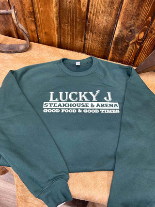 LJ Bella Sweatshirt-Sweatshirts-The Dugout-Lucky J Boots & More, Women's, Men's, & Kids Western Store Located in Carthage, MO