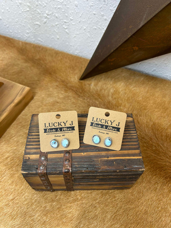 Lia Earrings-Earrings-LJ Turquoise-Lucky J Boots & More, Women's, Men's, & Kids Western Store Located in Carthage, MO