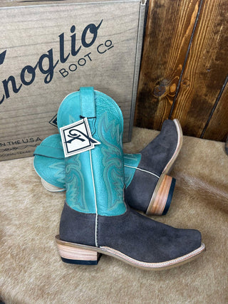 Men's Fenoglio Chocolate Fuji Roughout Boot-Men's Boots-Fenoglio Boots-Lucky J Boots & More, Women's, Men's, & Kids Western Store Located in Carthage, MO
