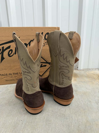 Men's Fenoglio Chocolate Roughout Boot
