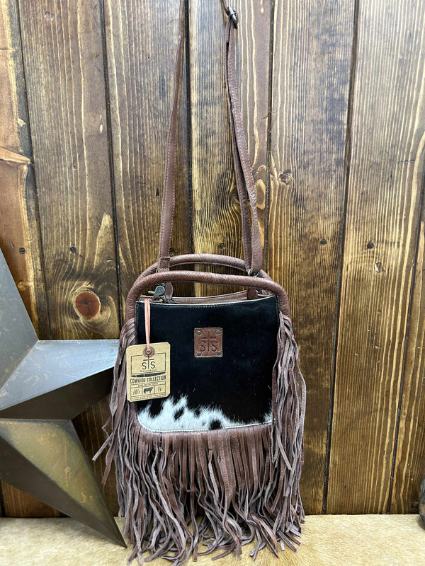 STS Indie Cowhide Brown Sugar Satchel-Crossbody bag-Carrol STS Ranchwear-Lucky J Boots & More, Women's, Men's, & Kids Western Store Located in Carthage, MO