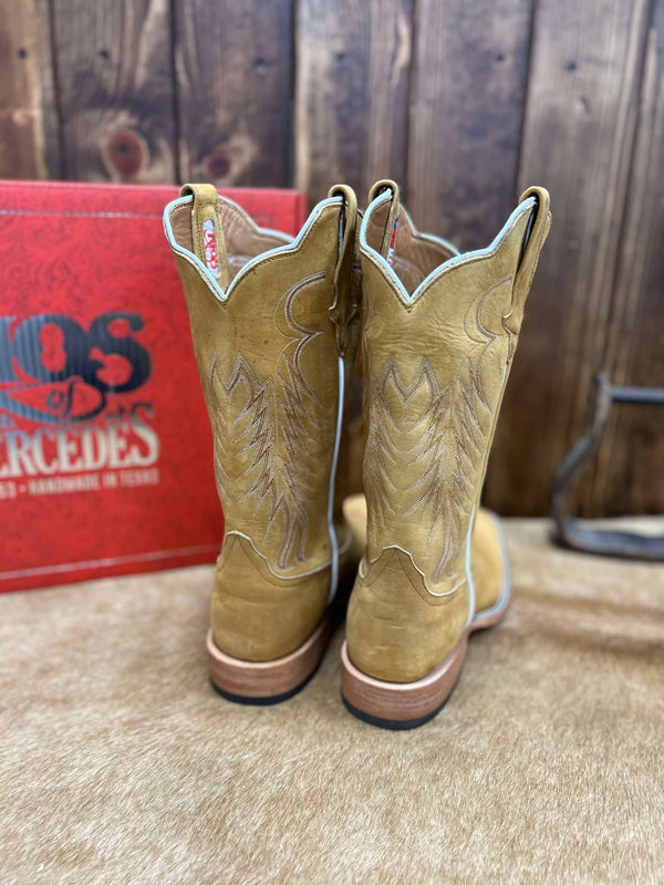 Men's Rios of Mercedes Rust Mesquite Crazyhorse Boots-Men's Boots-Rios of Mercedes-Lucky J Boots & More, Women's, Men's, & Kids Western Store Located in Carthage, MO