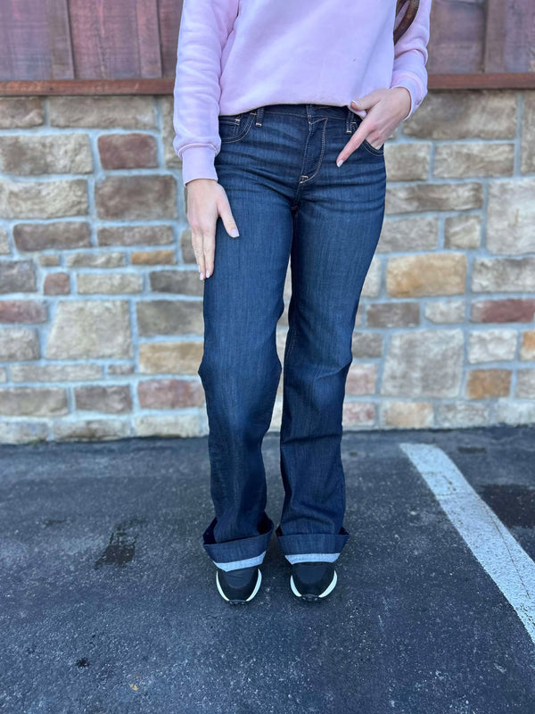 Women's Ariat Ophelia Perfect Rise Trouser Jeans-Women's Denim-Ariat-Lucky J Boots & More, Women's, Men's, & Kids Western Store Located in Carthage, MO