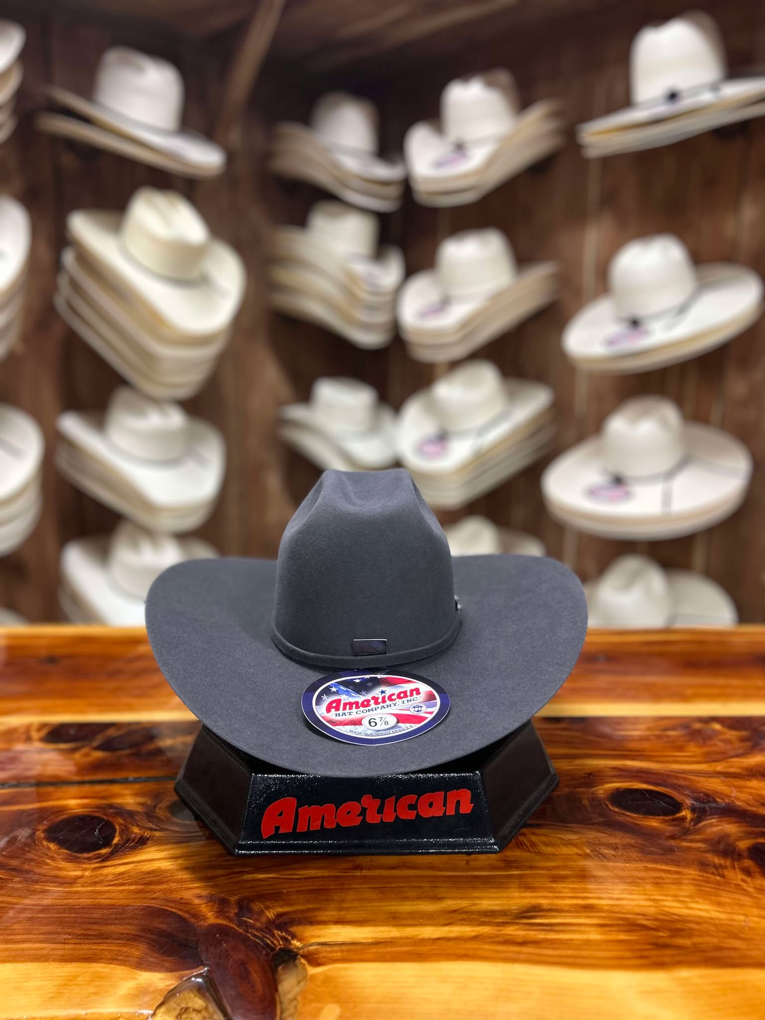 American 10x Steel Felt Hat 4.5 Brim 6-117-Felt Cowboy Hats-American Hat Co.-Lucky J Boots & More, Women's, Men's, & Kids Western Store Located in Carthage, MO