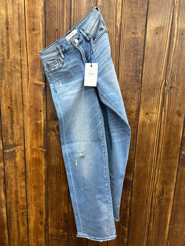 Hidden Elena Mid Rise Dad Jeans-Women's Denim-HIDDEN-Lucky J Boots & More, Women's, Men's, & Kids Western Store Located in Carthage, MO